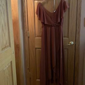 Baltic Born burnt orange/brown formal dress size L